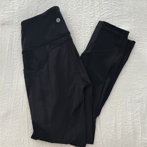 Black Lululemon Cropped Leggings